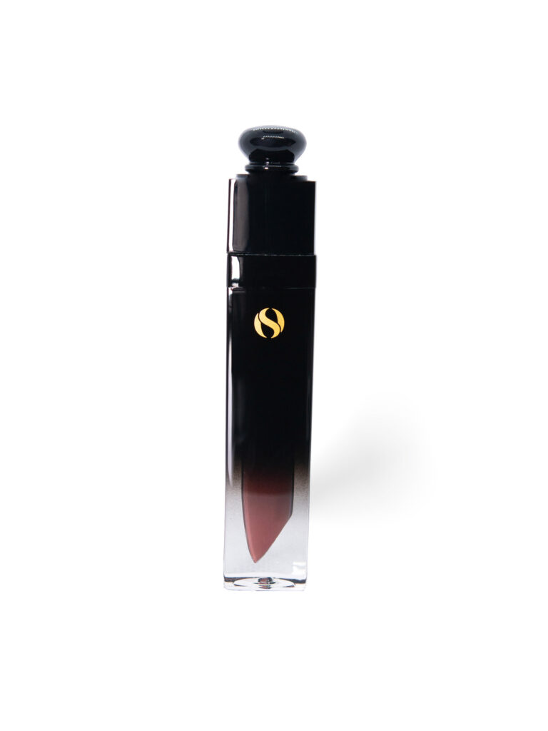 So Matte Liquid Lipstick - Vibe: Channel your inner allure with this sultry, dark brown, velvety matte shade